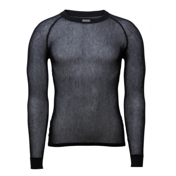 Super Thermo sieťovina Shirt - black