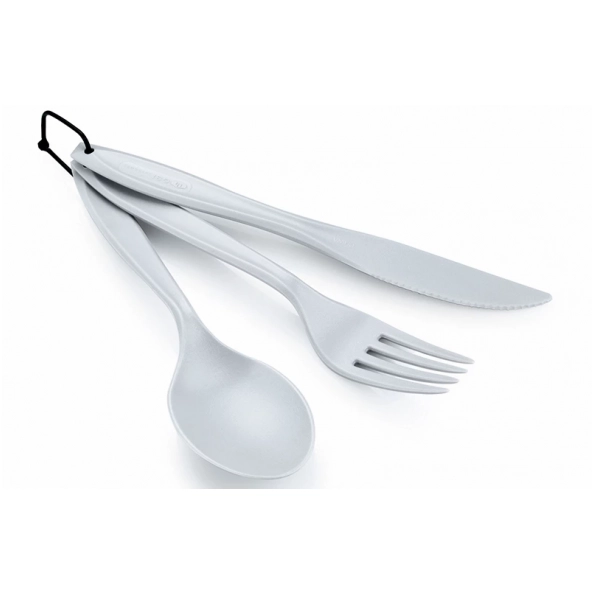 Ring Cutlery 3 pc.  gray - plastový turistický príbor