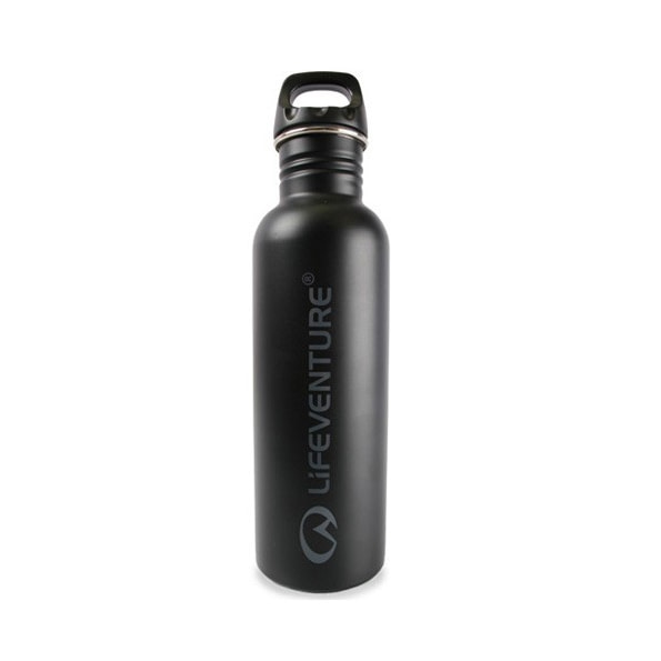 Lifeventure Stainless Steel Bottles 800 ml čierna